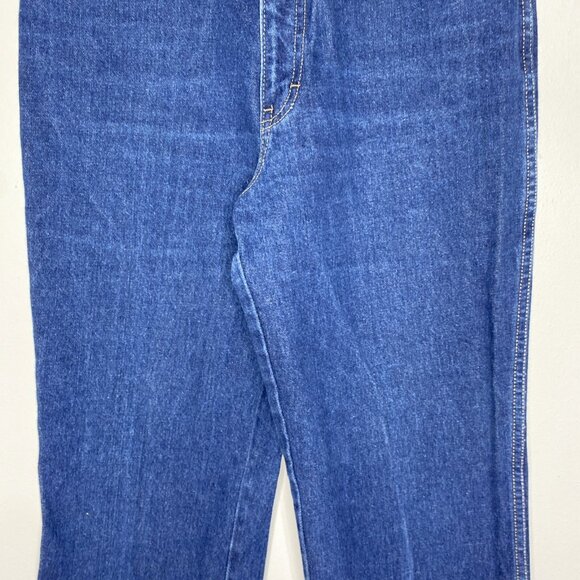 Vintage 1980's Calvin Klein Jeans High Rise Size 14 Made in the USA 100% Cotton - Picture 3 of 12